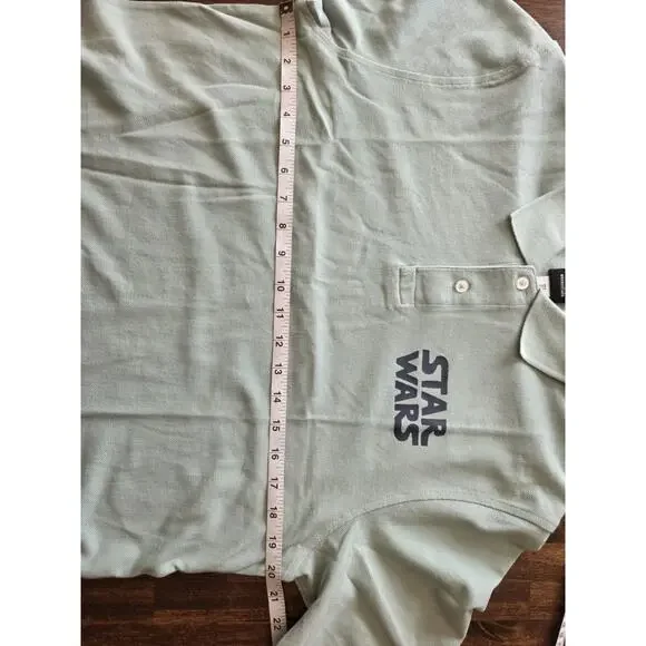 Star Wars Amazon Essentials Men's Polo Shirt 2-Pack Small Blue Green - Picture 3 of 12